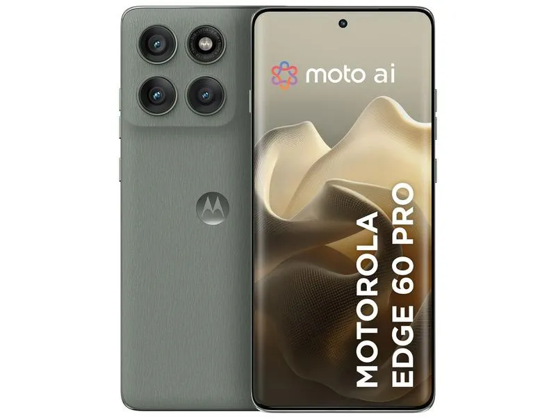 Smartphone Motorola Edge 60 Pro 512GB Cinza 5G 24GB RAM 6,7" Câm. Tripla + Selfie 50MP