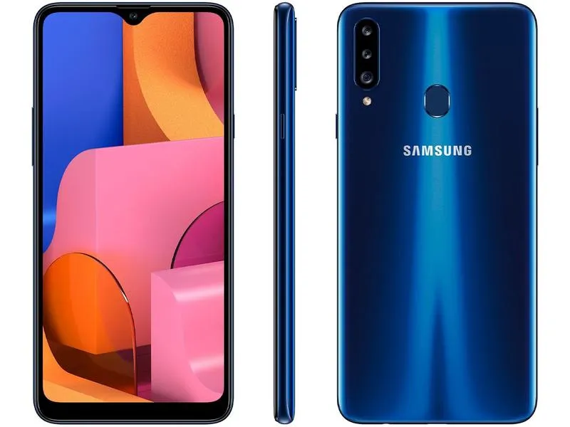 Smartphone Samsung Galaxy A20s 32GB Azul 4G