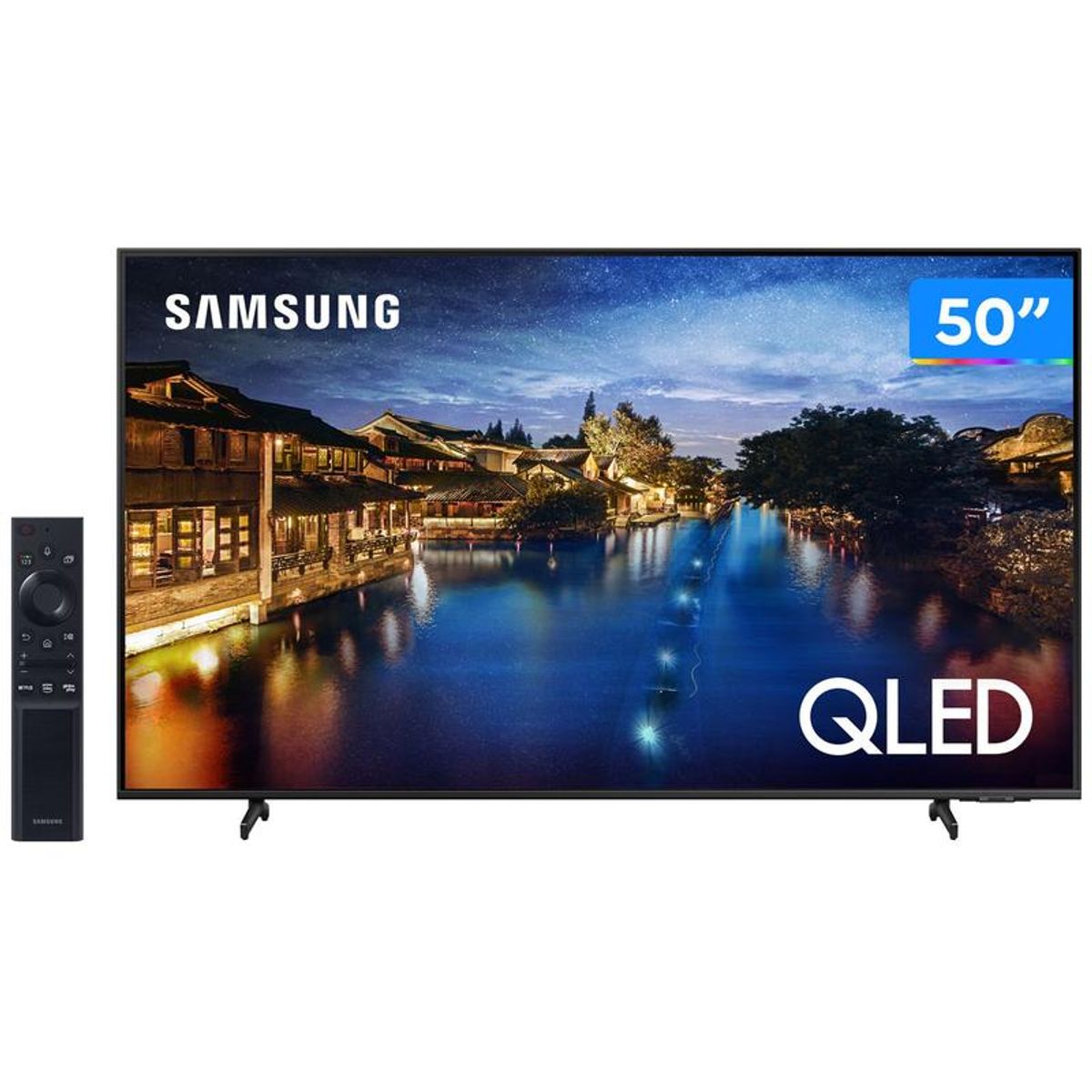 Smart TV 4K QLED 50” Samsung QN50Q60AAGXZD