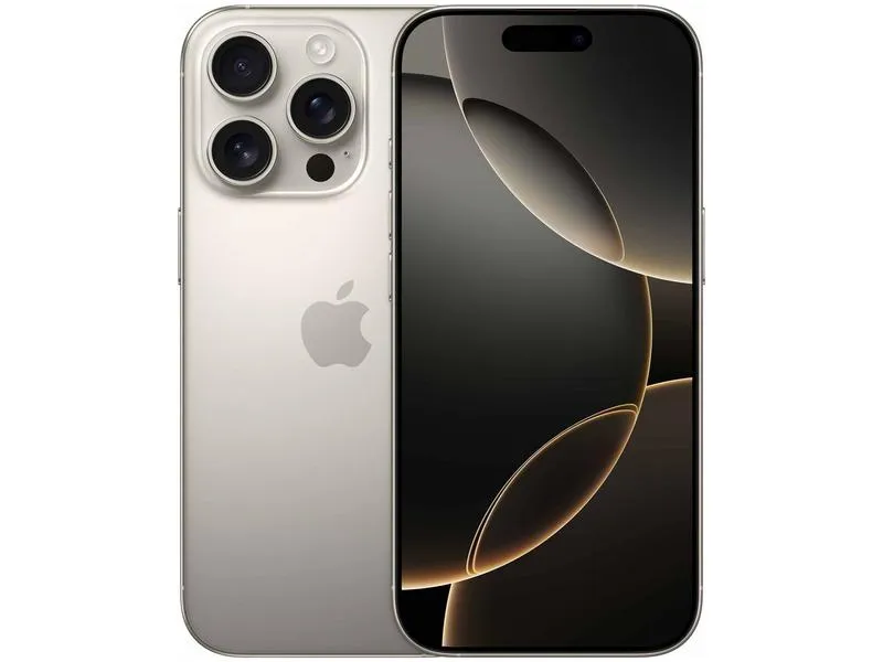 Apple iPhone 16 Pro 128GB Titânio Natural 6,3" 48MP iOS 5G