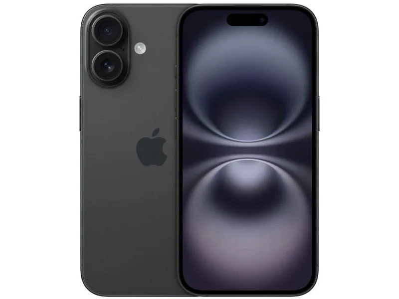 Apple iPhone 16 256GB Preto 6,1" 48MP iOS 5G