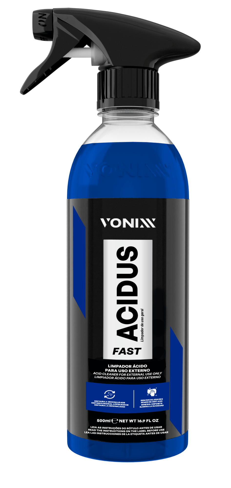 Acidus Fast - Limpador �cido potente para remo��o r�pida de sujeiras dif�ceis