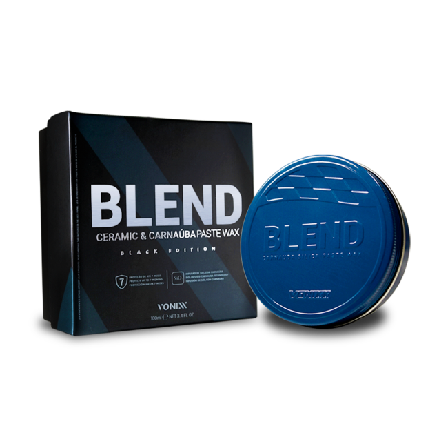 Blend Black Cera Carnaúba Sílica Paste Wax 100Ml Vonixx