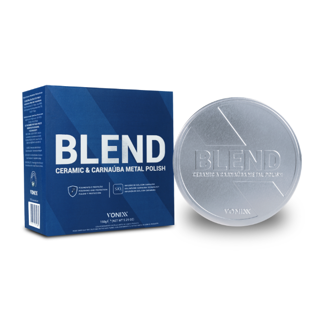 Blend Metal Polish Vonixx Polidor De Metais Carnaúba Sílica