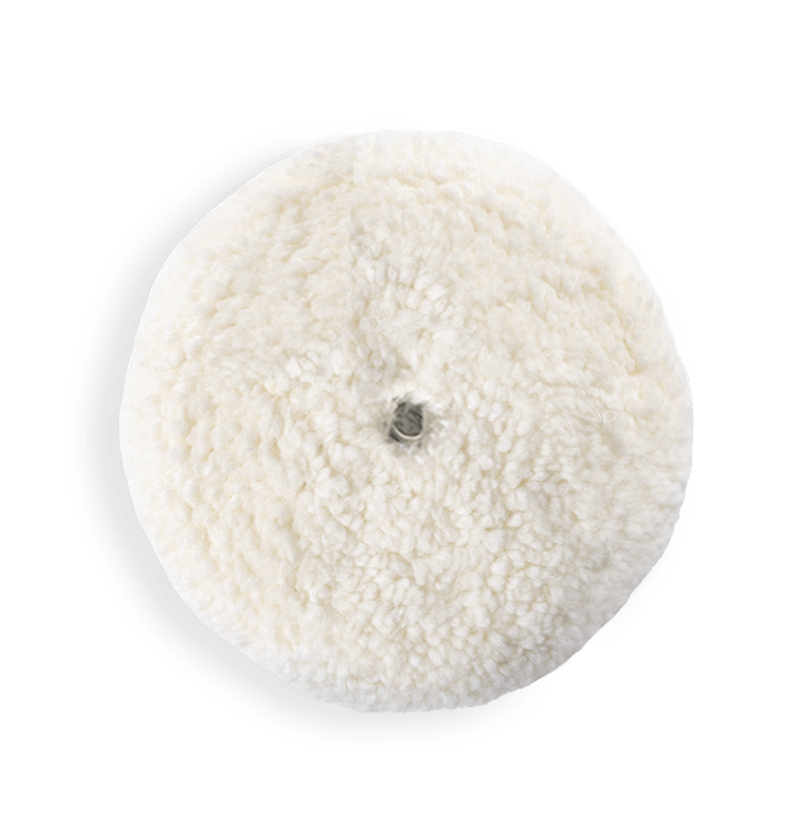 Boina de L� Natural Dupla Face para Polimento Corte M�dio alta qualidade