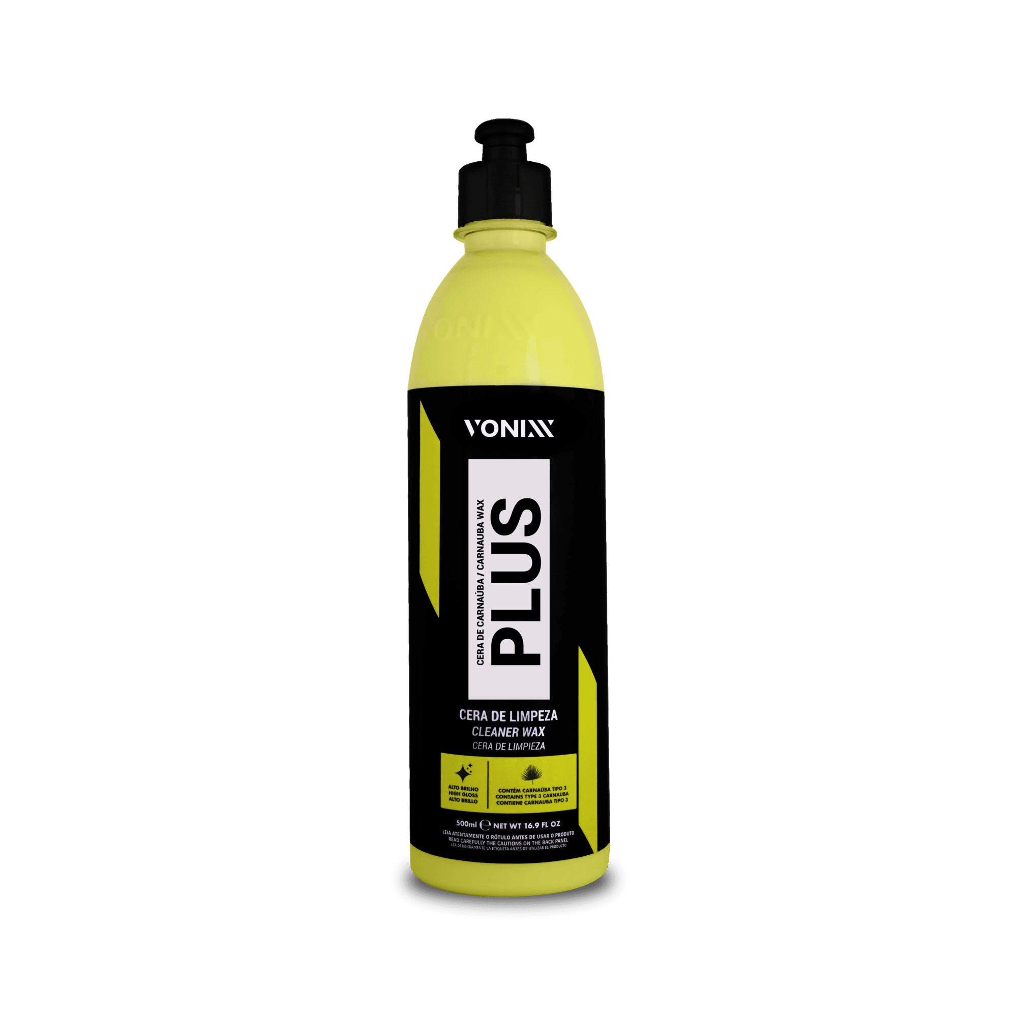 Cera de carnaúba plus limpa E protege vonixx 500ML