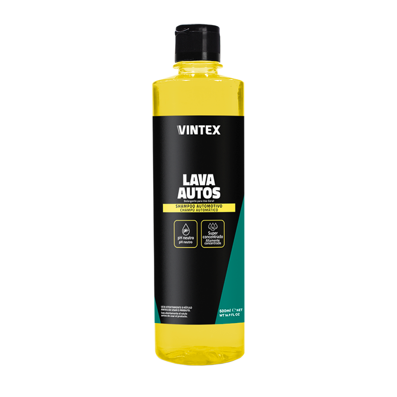 Lava Autos Shampoo Automotivo Vintex 500ml Ph Neutro
