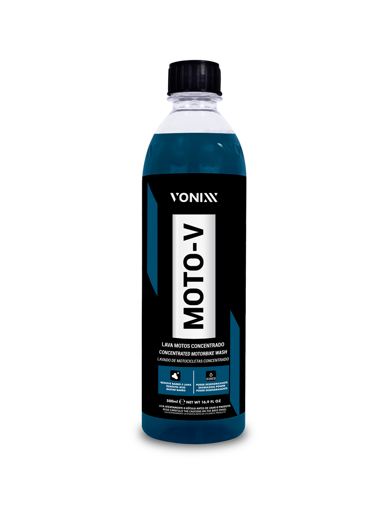 Moto-V Shampoo Concentrado Para Lavar Motos 500ml Vonixx