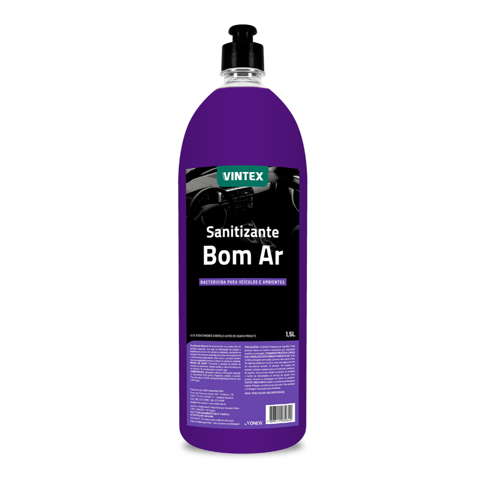 Aromatizante Cheirinho Sanitizante Bom Ar 1,5l Vintex