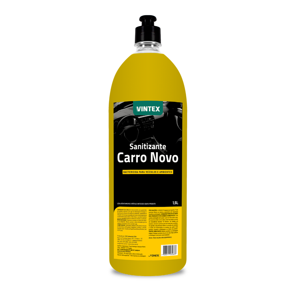 Aromatizante Vintex Cheirinho Carro Novo 1,5