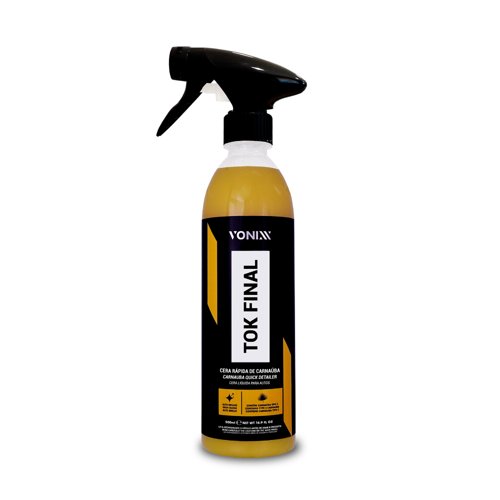 Cera Rapida Carnauba Tok Final 500ml - Vonixx