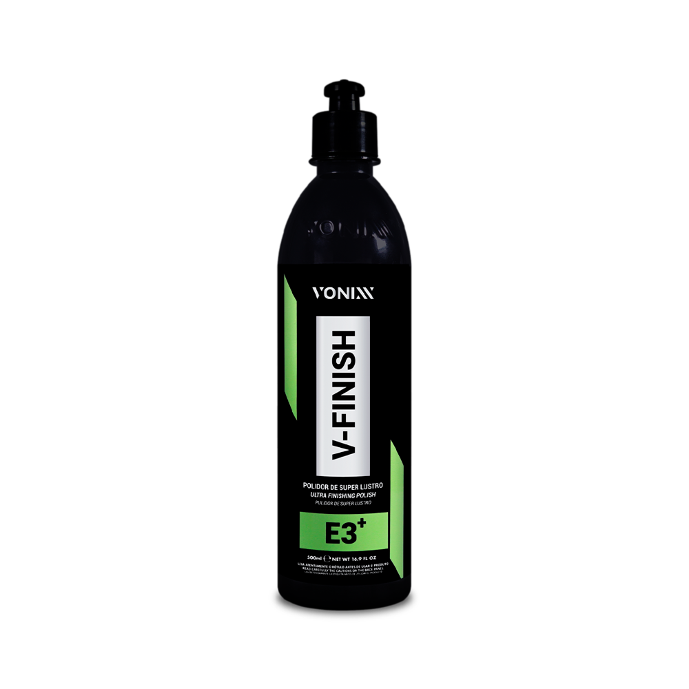 V-FINISH Polidor Lustro Premium 500ml - Polidor de Super Lustro para Acabamento Automotivo