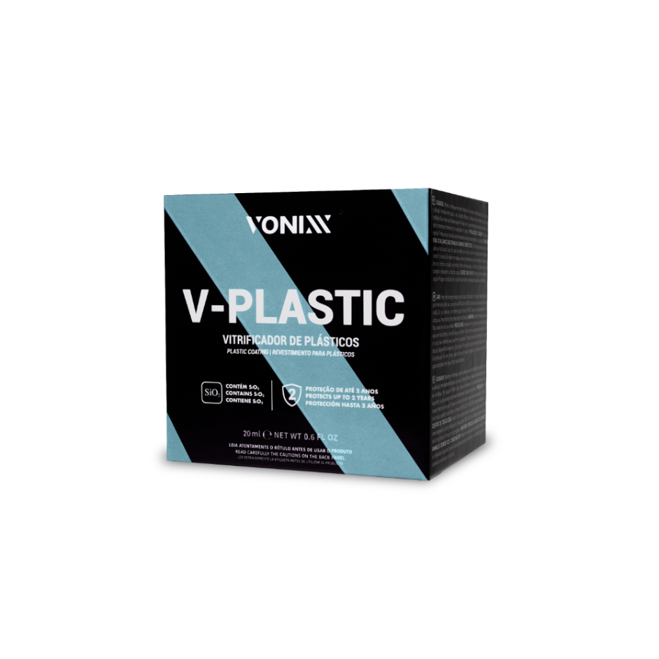 V-Plastic 20ml Vonixx Vitrificador Restaurador de Plásticos