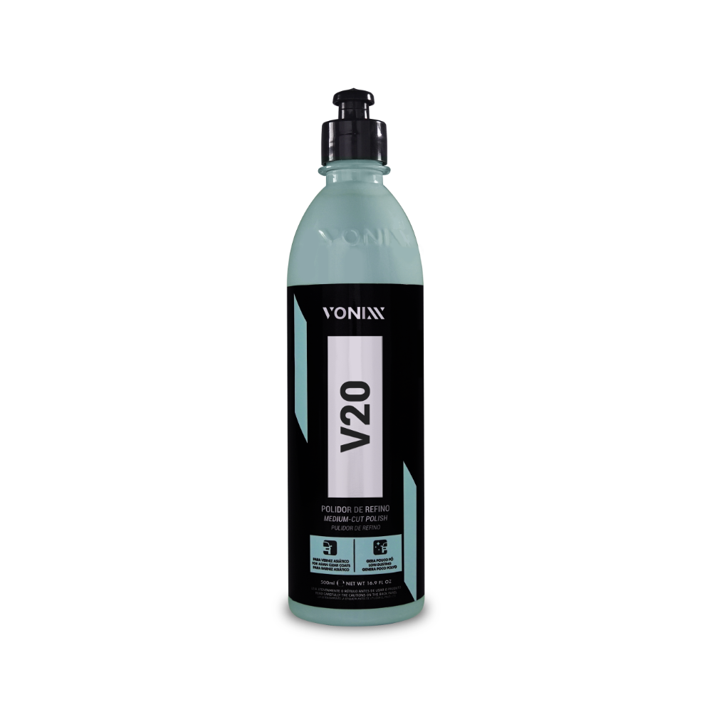 Polidor V20 - Refino Verniz Asiatico 500ml - Vonixx