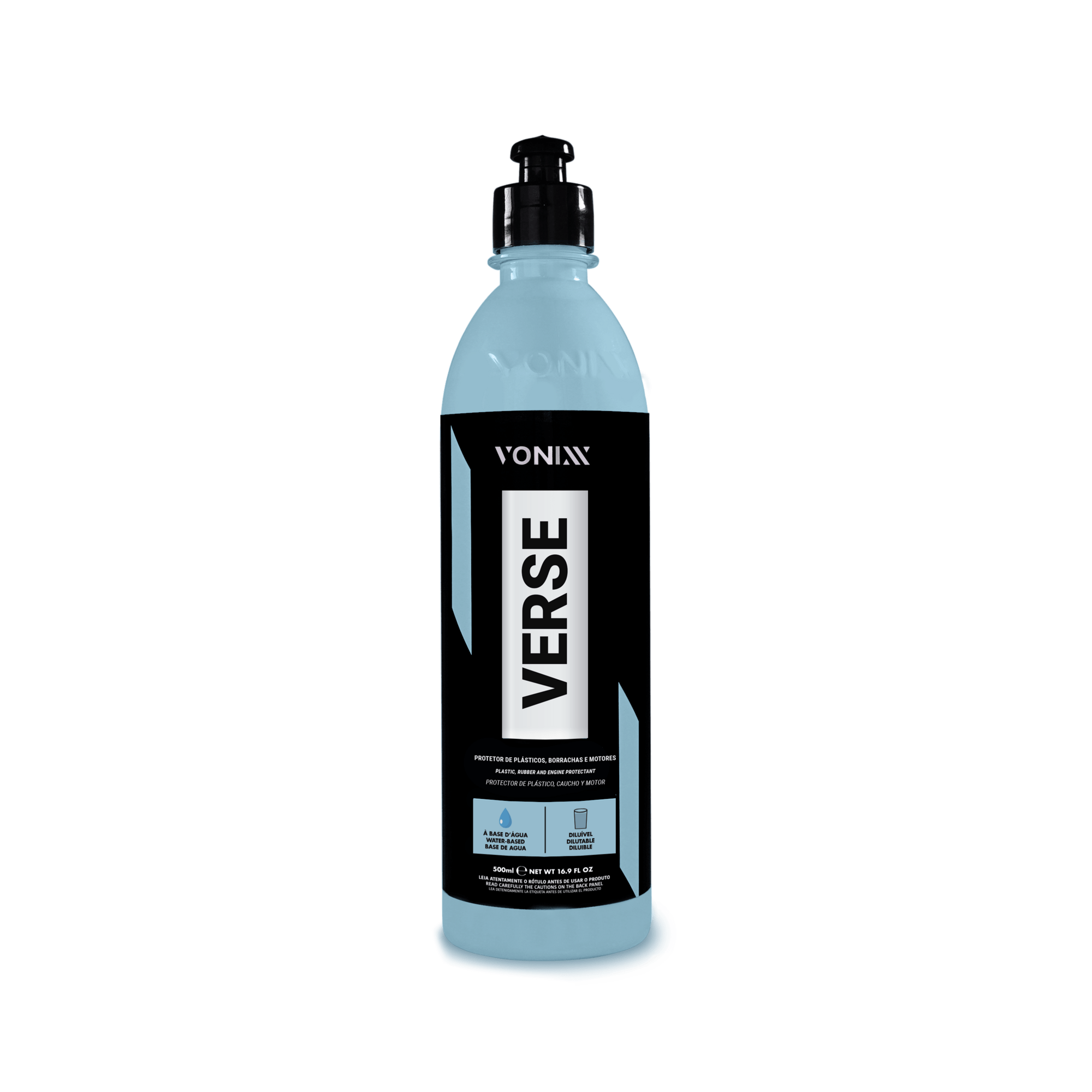 Verse Protetor Renovador De Plásticos Borrachas 500ml Vonixx
